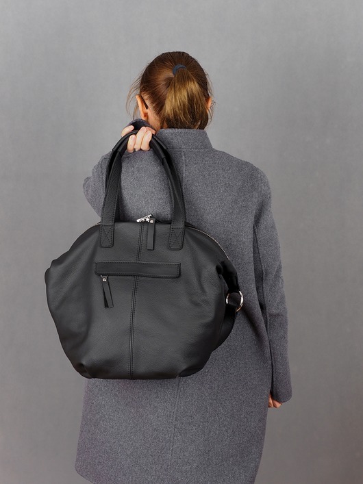 torby na ramię Torba typu shopper AMY czarna - Hobobag