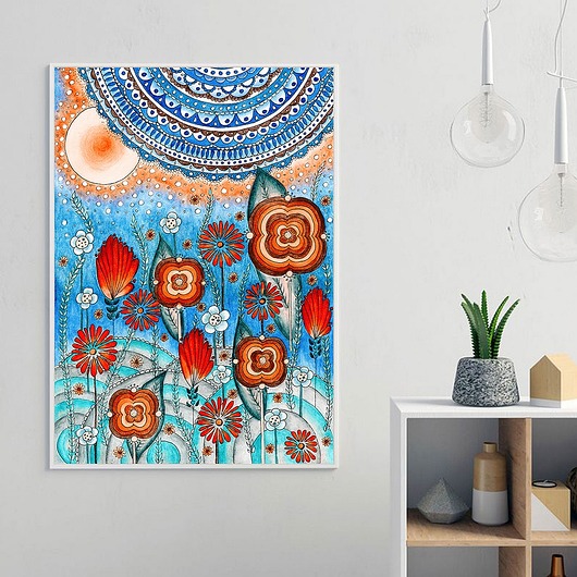 grafiki i ilustracje Kwiaty