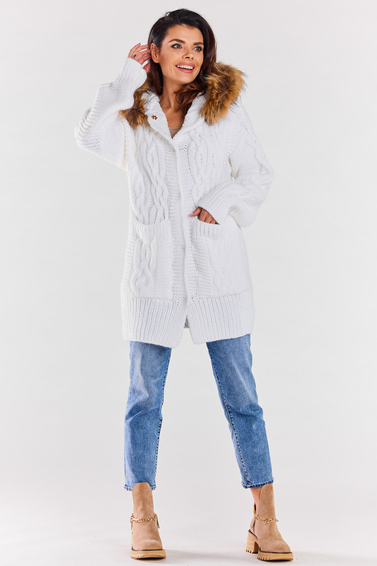 kardigany damskie Sweter B478