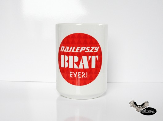 Kubek 450ml, Najlepszy Brat ever w kółku Sowia Aleja
