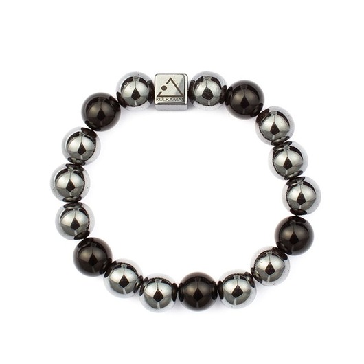 biżuteria męska Męska bransoletka z kamieniem wojowników