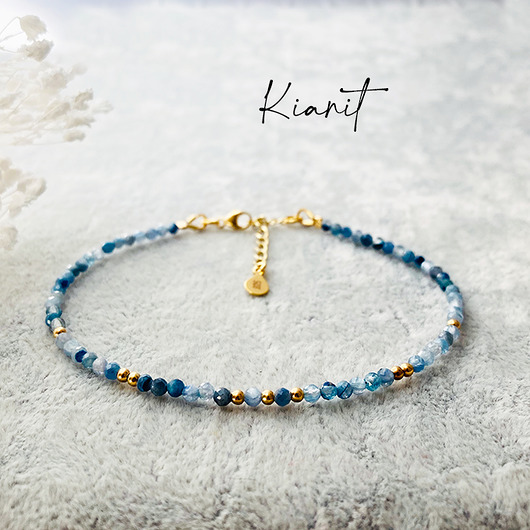 Bransoletka KIANIT, bransoletka z kamieniami Anemon Atelier