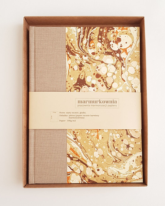 Notes, szkicownik marmurkownia