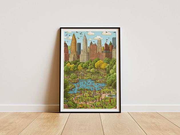 plakaty Plakat - Central Park