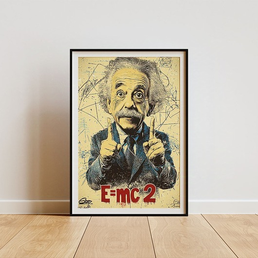 plakaty Plakat - Proste jak E=mc2
