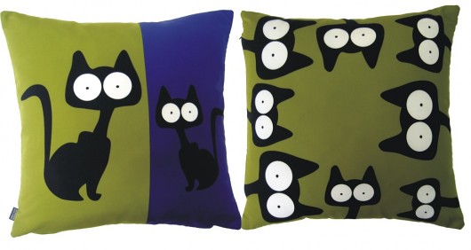 2 poduszki koty Gaul Designs