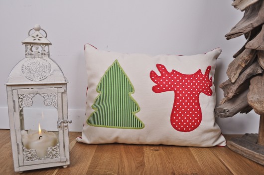 Świateczna Poduszka - Reindeer pchlynanoc