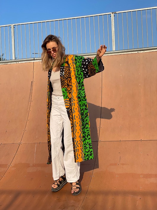 ubrania różne Ocieplane kimono Makaba