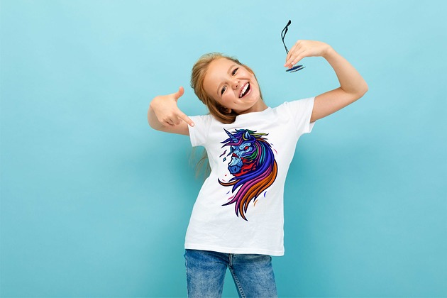 t-shirty dla dziewczynki Koszulka junior Unicorn