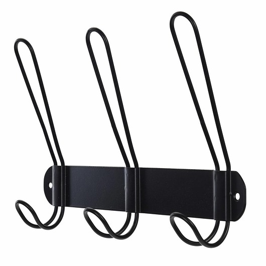Wieszak Ścienny Metalowy 3 Haczyki MIA home