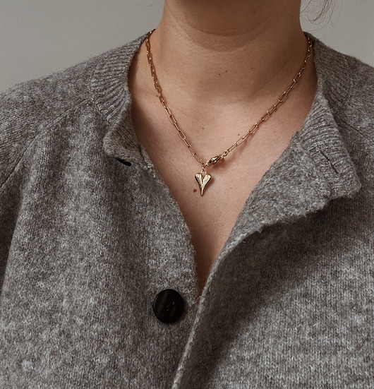 złote naszyjniki Naszyjnik łańcuszek Serduszko