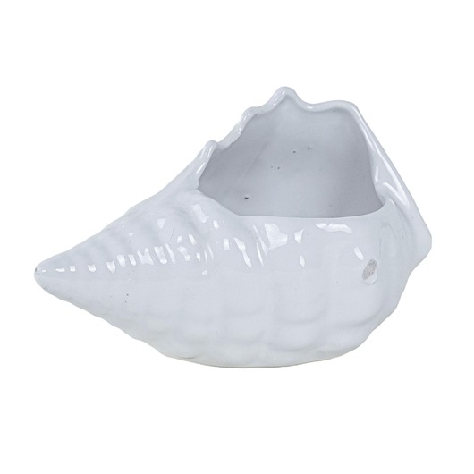 figurki i rzeźby Ceramiczna muszla, włoski design, lata 70, produkcja: Włochy