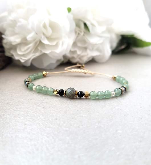 bransoletki z kamieni naturalnych STRZELEC - z Turmalinem Zodiakalna bransoletka