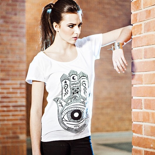 T-SHIRT PORN CORN Hamsa Spring NOH8 SYNDICATE