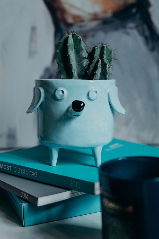 doniczki Duża Doniczka Azorek Miętowy