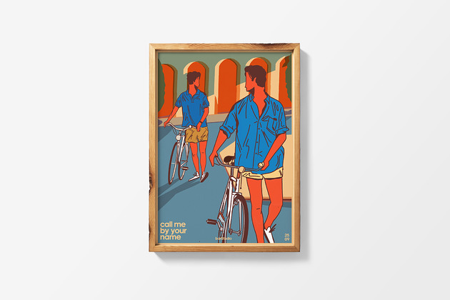 grafiki i ilustracje Call me by your name