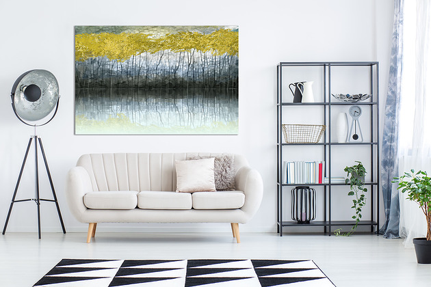 obrazy Obraz na płótnie PEJZAŻ 120x80cm