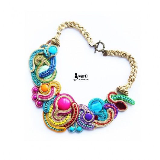 Magnificent- naszyjnik sutasz Mró Soutache