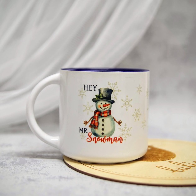 kubki Świąteczny Kubek Snowman
