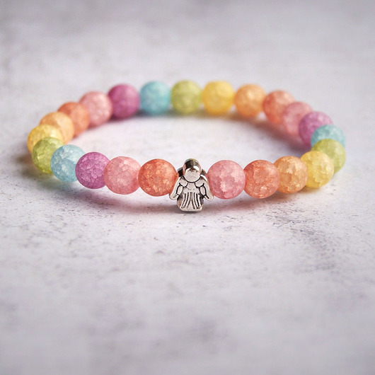 kwarc multicolor :: ANIOŁEK :: na prezent kaktusia
