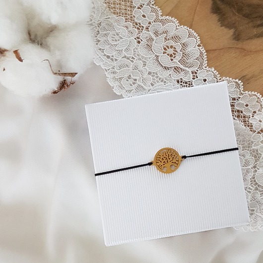 bransoletka z drzewkiem szczęścia LEI handmade 