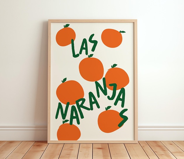 plakaty Plakat Las Naranjas Pomarańczowy Raj