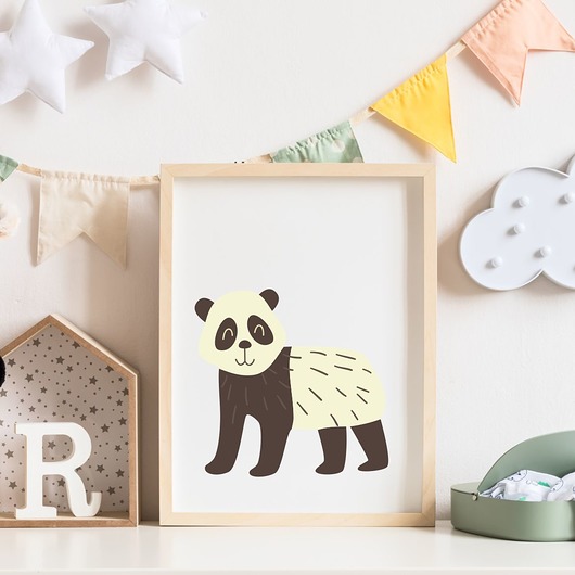 Plakat dla dzieci Panda P399 TamTamTu