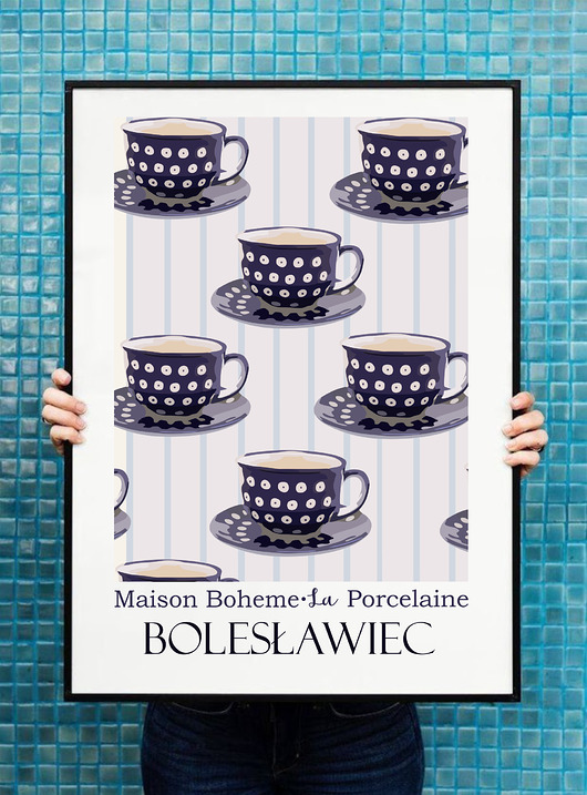 plakaty Plakat Ceramika Bolesławiec