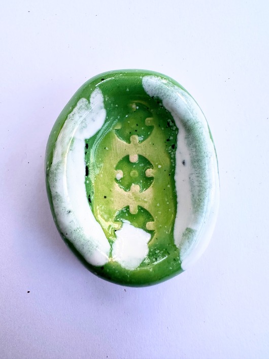 akcesoria różne Kamień antystresowy, worry stone , miziak