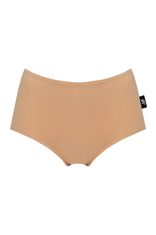 majtki damskie Majtki Figi Maxi Beige