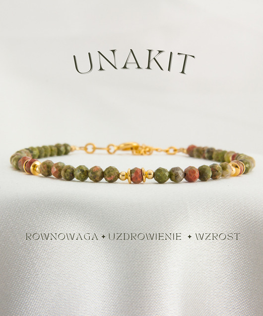 bransoletki z kamieni naturalnych Unakit Bransoletka