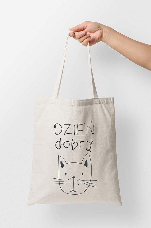 torby na zakupy Eko torba. Kotecek - dzień dobry