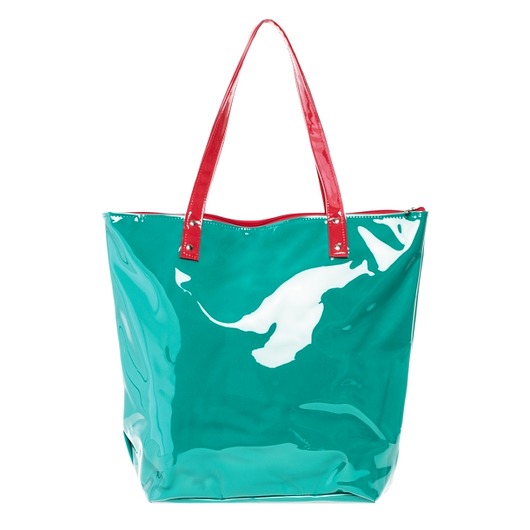 Torba Shopper Neon Red and Green MANA MANA