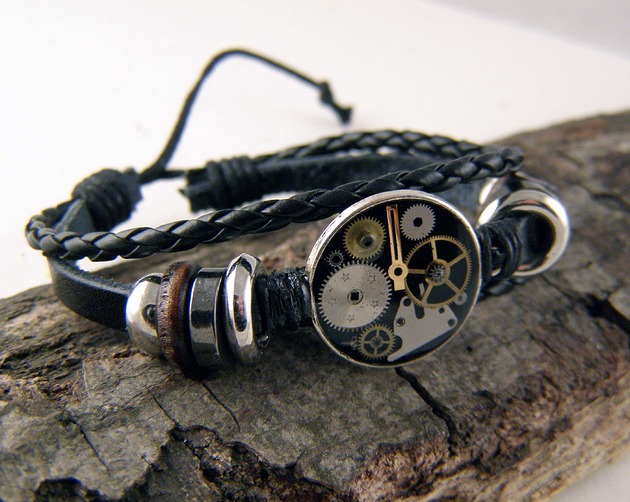 Mechaniczna bransoletka unisex 179 Zegarynki