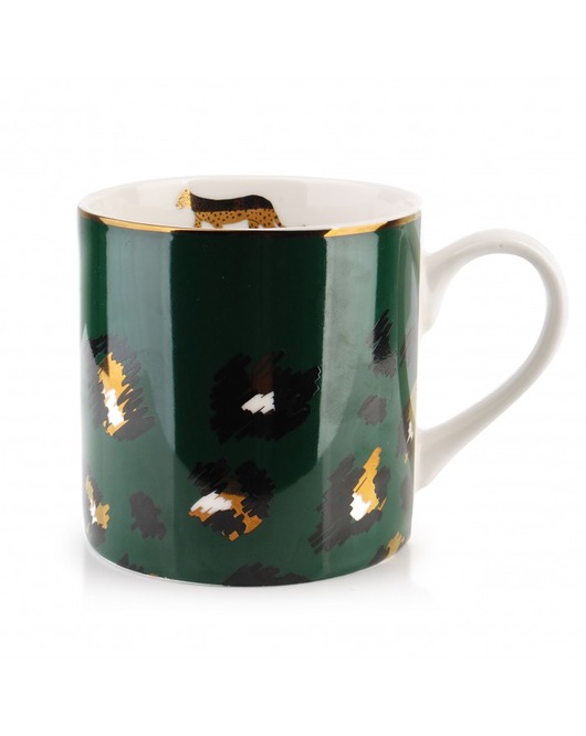 Kubek Porcelanowy Africa Gepard Zielony MIA home