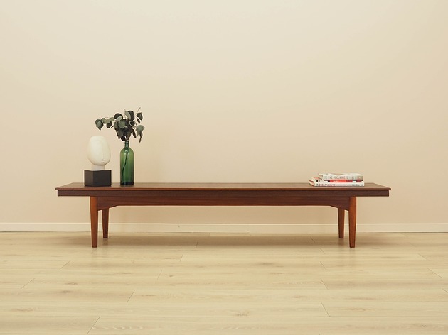 komody Lowboard tekowy, duński design, lata 70, produkcja: Dania