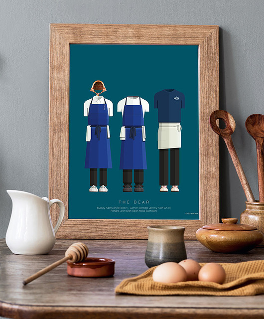 plakaty The Bear - plakat z serialu - fine art