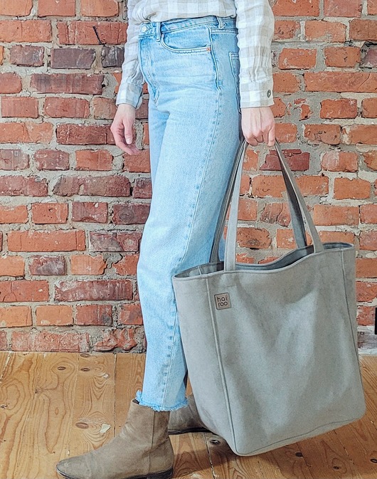 torby na ramię Lazy bag Bukka beżowa nubuk vegan