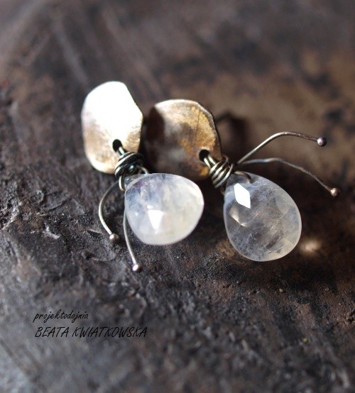 maleńki produkt geotermalny z moonstone Garfish Art Gallery