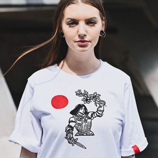 t-shirt damskie T-shirt "Marguerite"