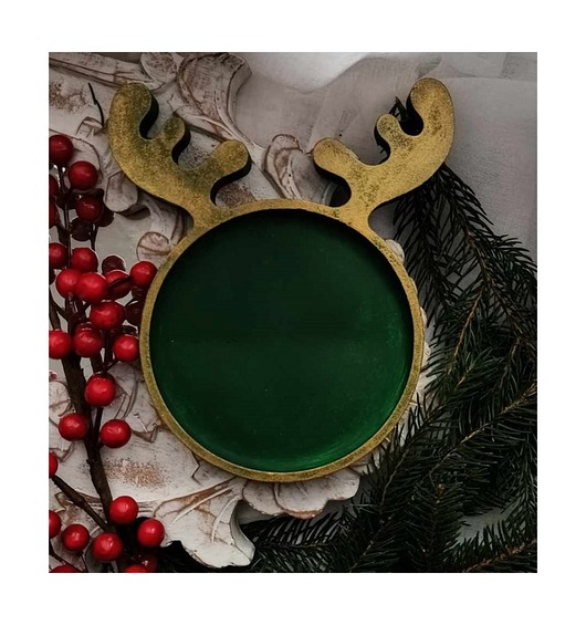 dekoracje świąteczne Świąteczna podstawka pod świece