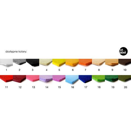 zamówienie specjalne felt label
