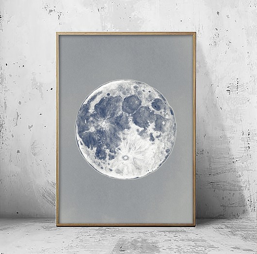 grafiki i ilustracje Moon