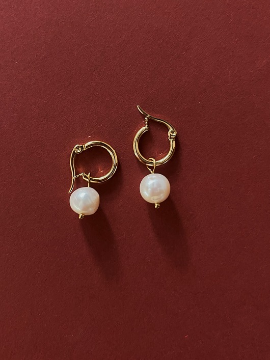 kolczyki z kamieniami Kolczyki Pearl