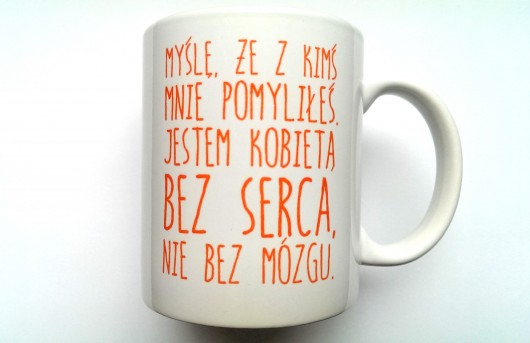 KUBEK Bez serca FarrowDesign