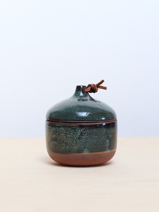 pojemniki kuchenne Pojemniczek Ceramiczny - iglasty las