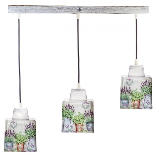 Lampa wisząca SCANDIA LAWENDOWY OGRÓD 3L Home Design