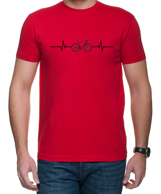 Koszulka T-SHIRT EKG szosa Red studioixi