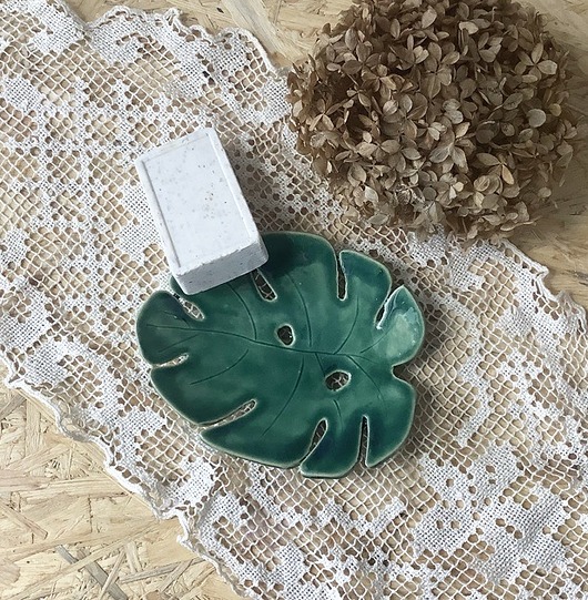 Mydelniczka "Monstera" Ceramystiq