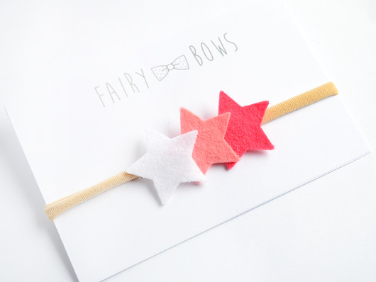 FairyBows opaska gwiazdki FairyBows